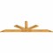Ekena Millwork Saratoga Timber Gable Bracket, Western Red Cedar, 108"W x 31 1/2"H x 2"D x 6"F, 7/12 Pitch GBW108X31X0206SAR00RWR - alternate 5
